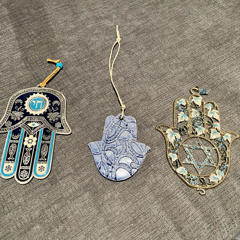 Hamsa! Very pretty set of 3